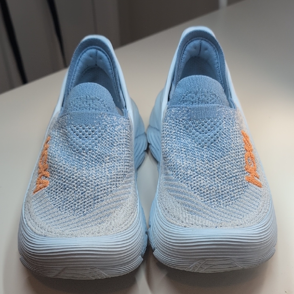 Hoka Womens Blue Slip-On Shoes